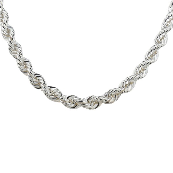 Massive Kordelkette Sterlingsilber