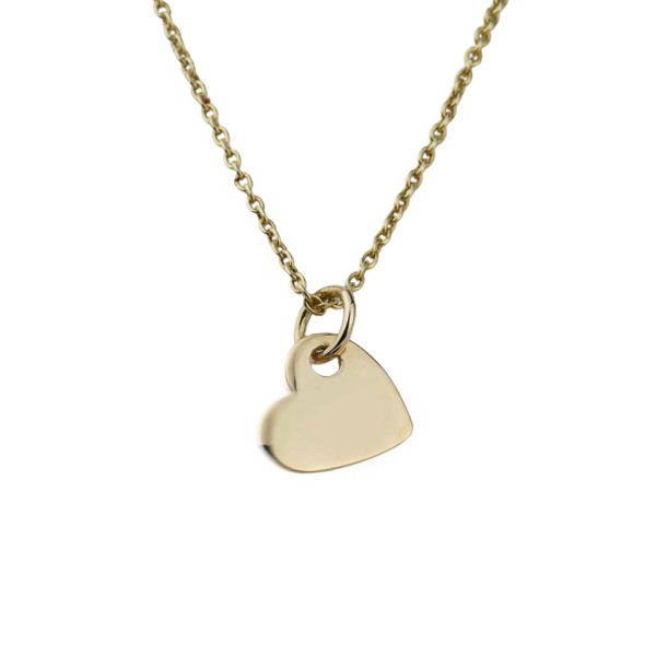 Herzanhänger Gelbgold 585/000