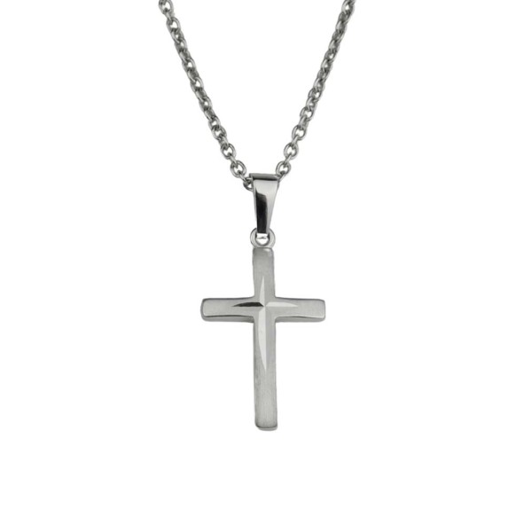 Kreuz Weißgold 585/000