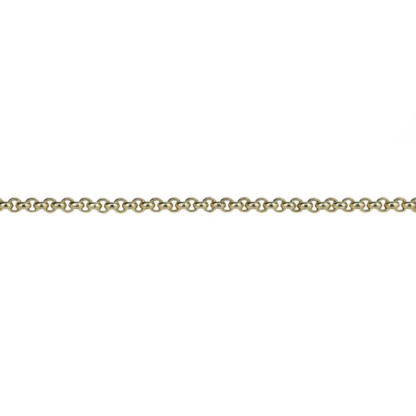 Massives Armband Gelbgold 585/000 Erbsmuster