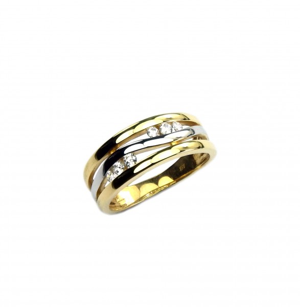 Damenring Gold 333/000 mit Zirkonia