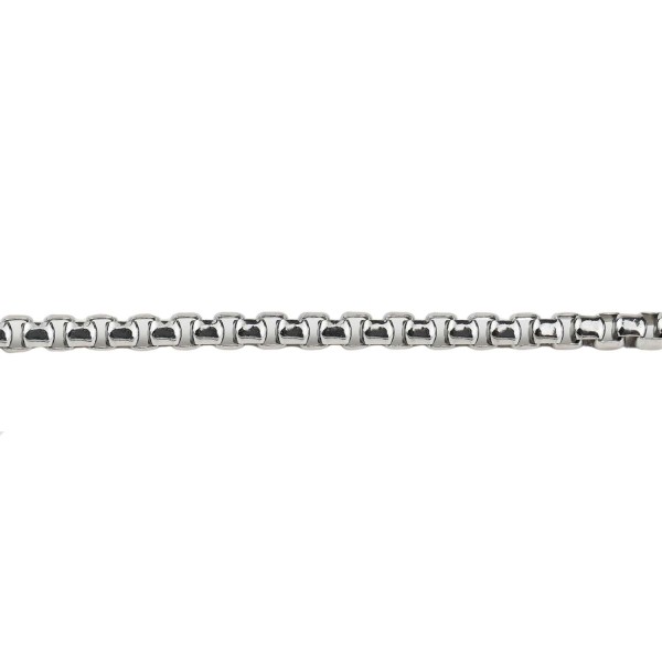 Silberarmband Venetia rund rhodiniert